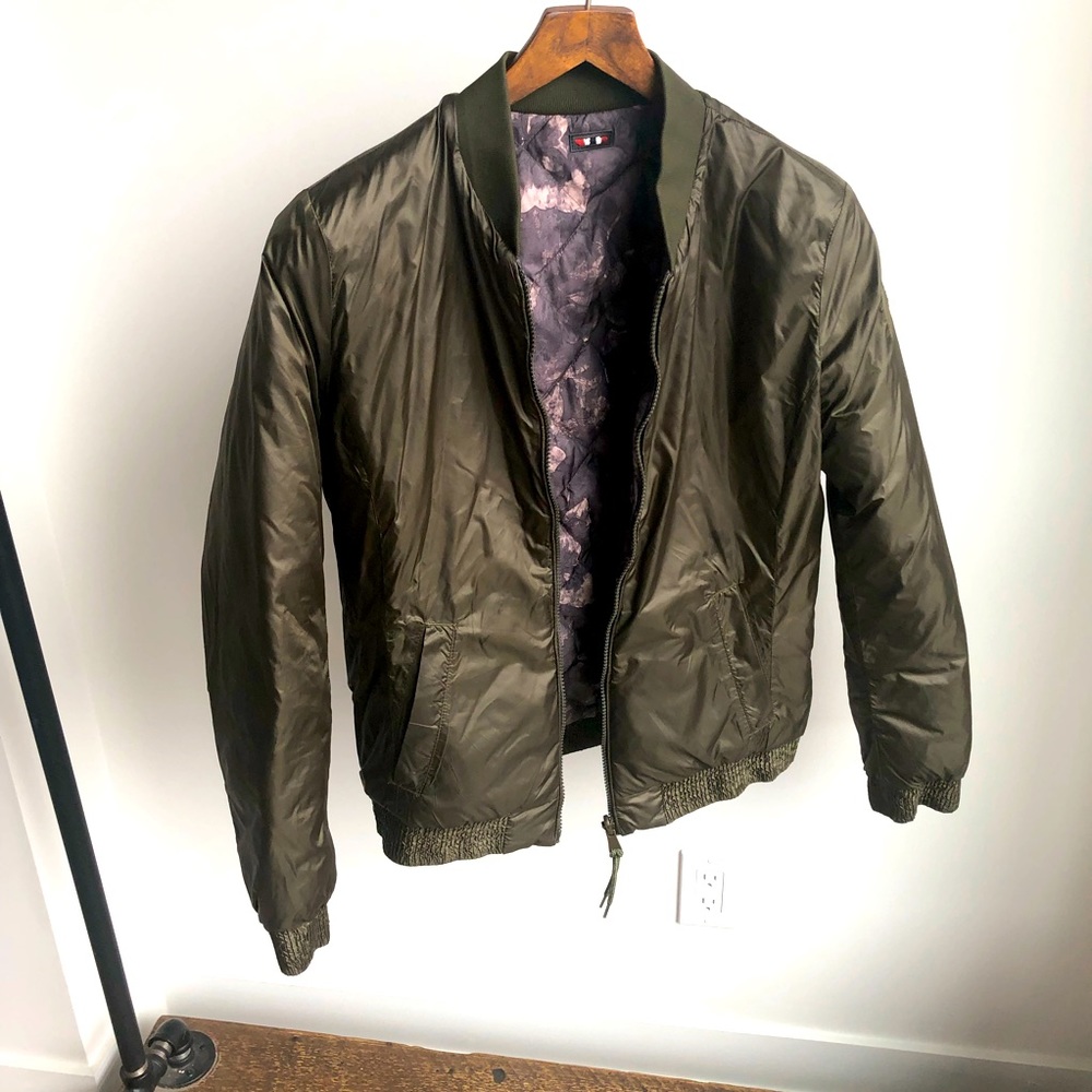Napapijri vegan insulated reversible bomber